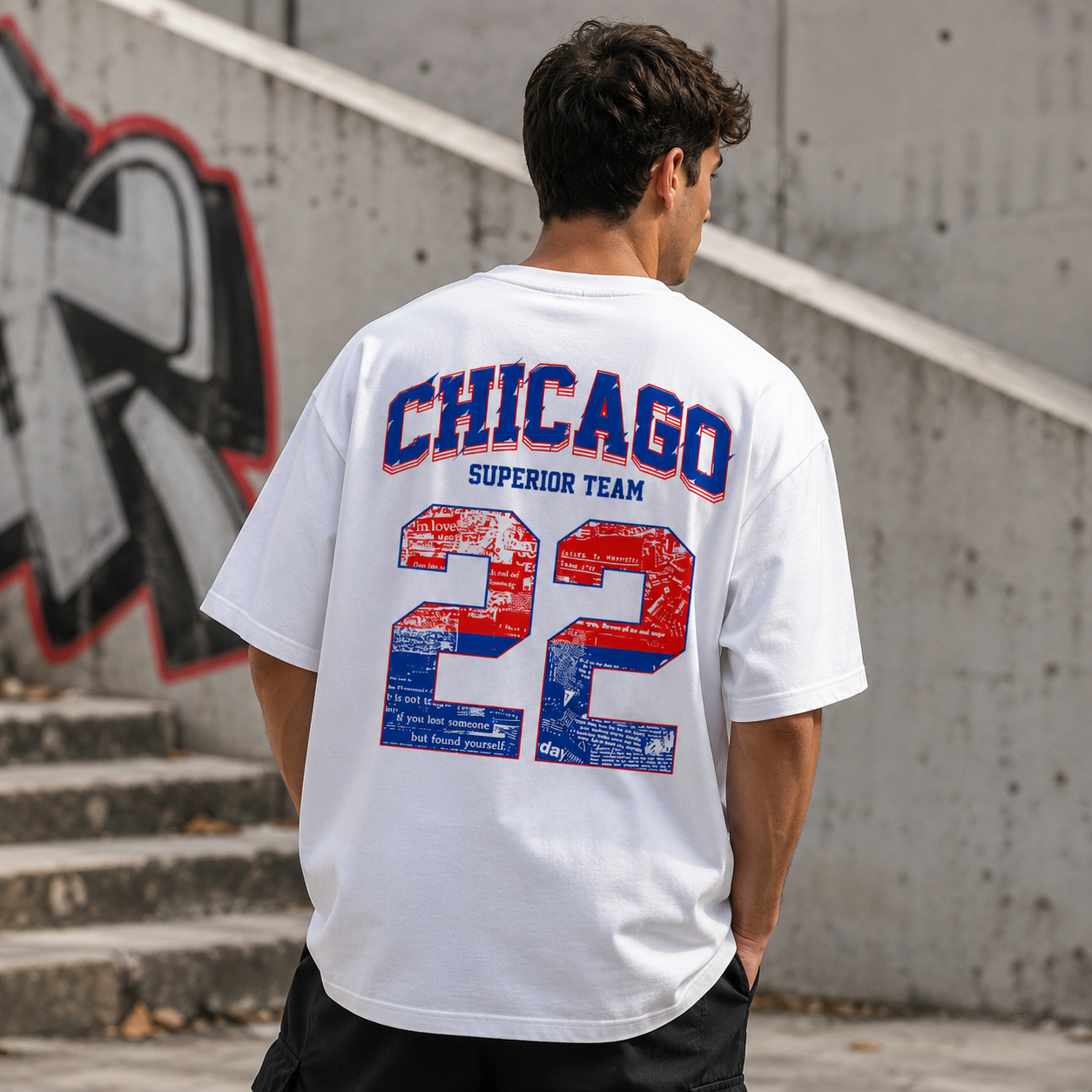 CHICAGO OVERSIZED T-SHIRT