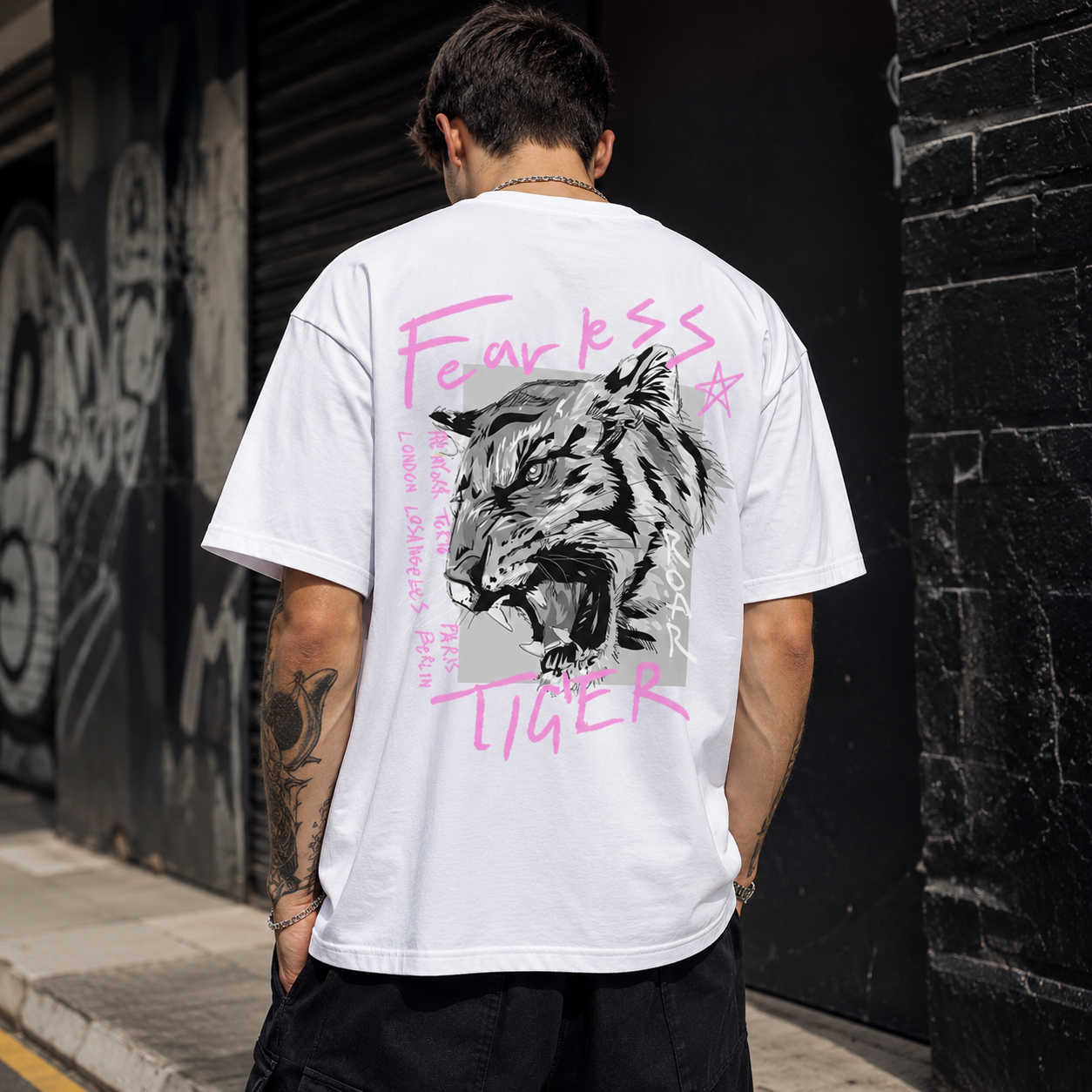 FEARLESS OVERSIZED T-SHIRT