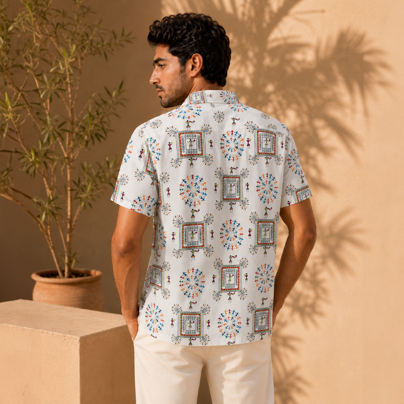 CULTURE FIRE PRINTED SHIRT