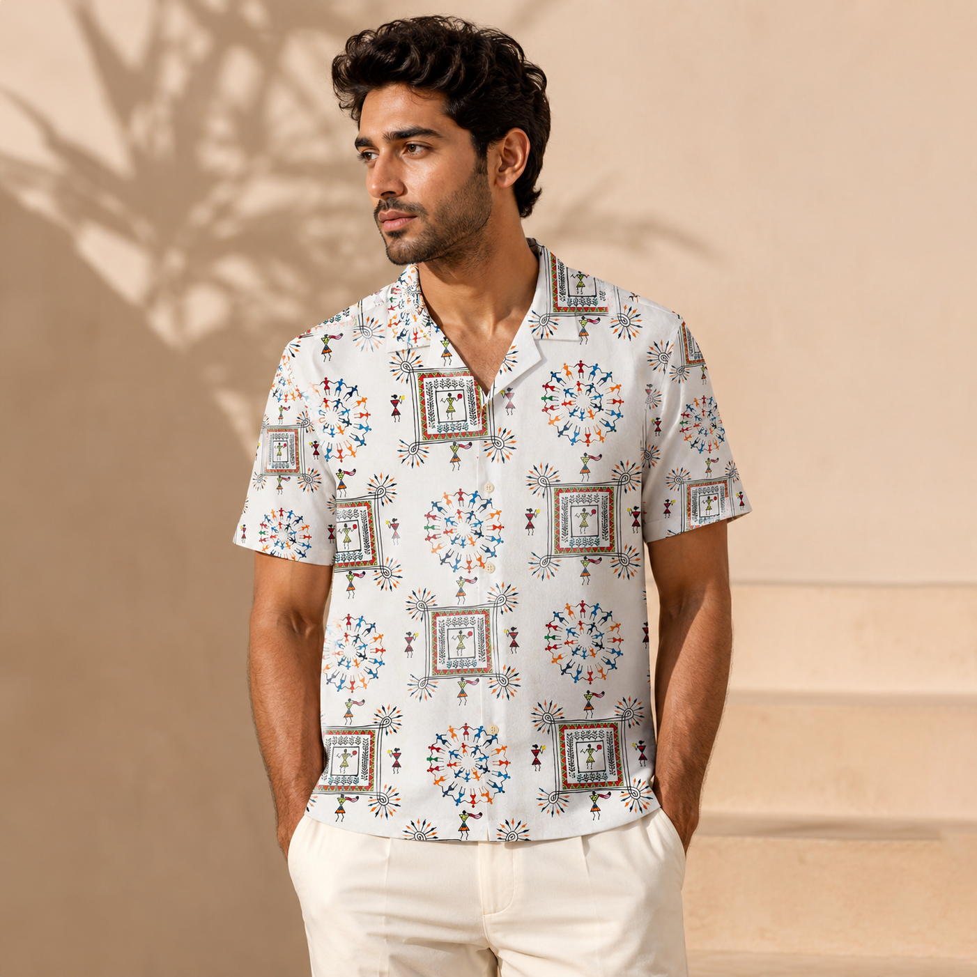 CULTURE FIRE PRINTED SHIRT