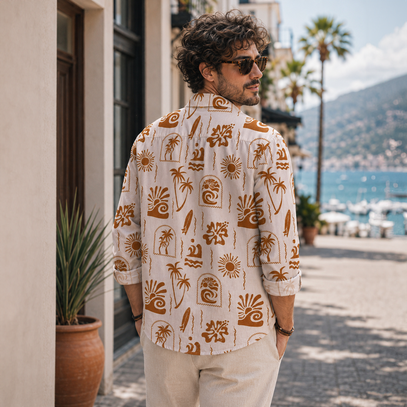 BECH TEXTURE FULL SLEEVE SHIRT