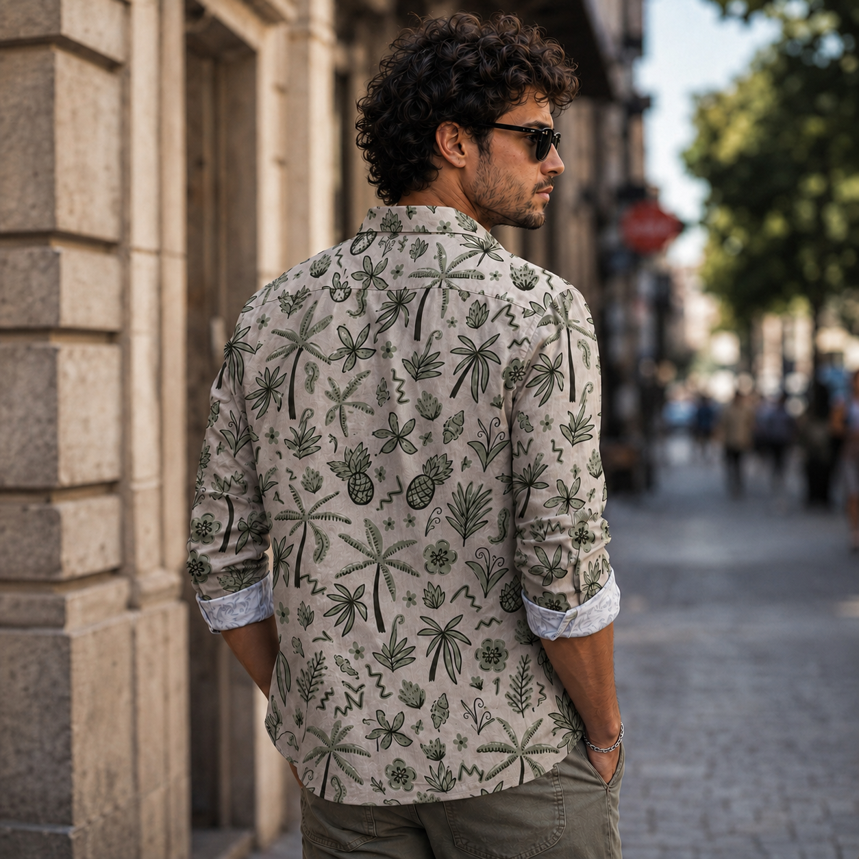 STREET TROPIC FULL SLEEVE SHIRT