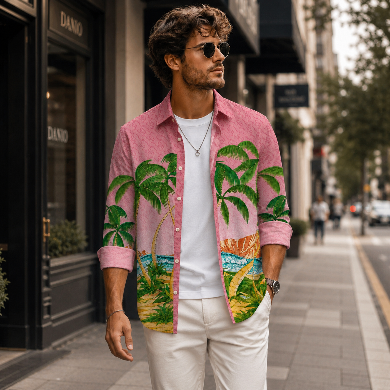 CORAL COAST TRENDY FULL SLEEVE SHIRT