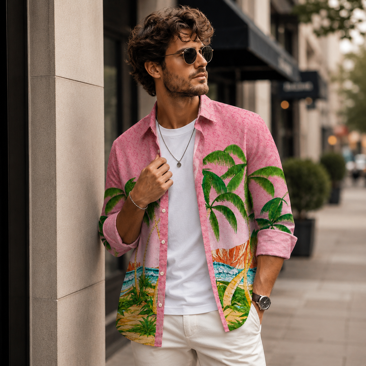 CORAL COAST TRENDY FULL SLEEVE SHIRT