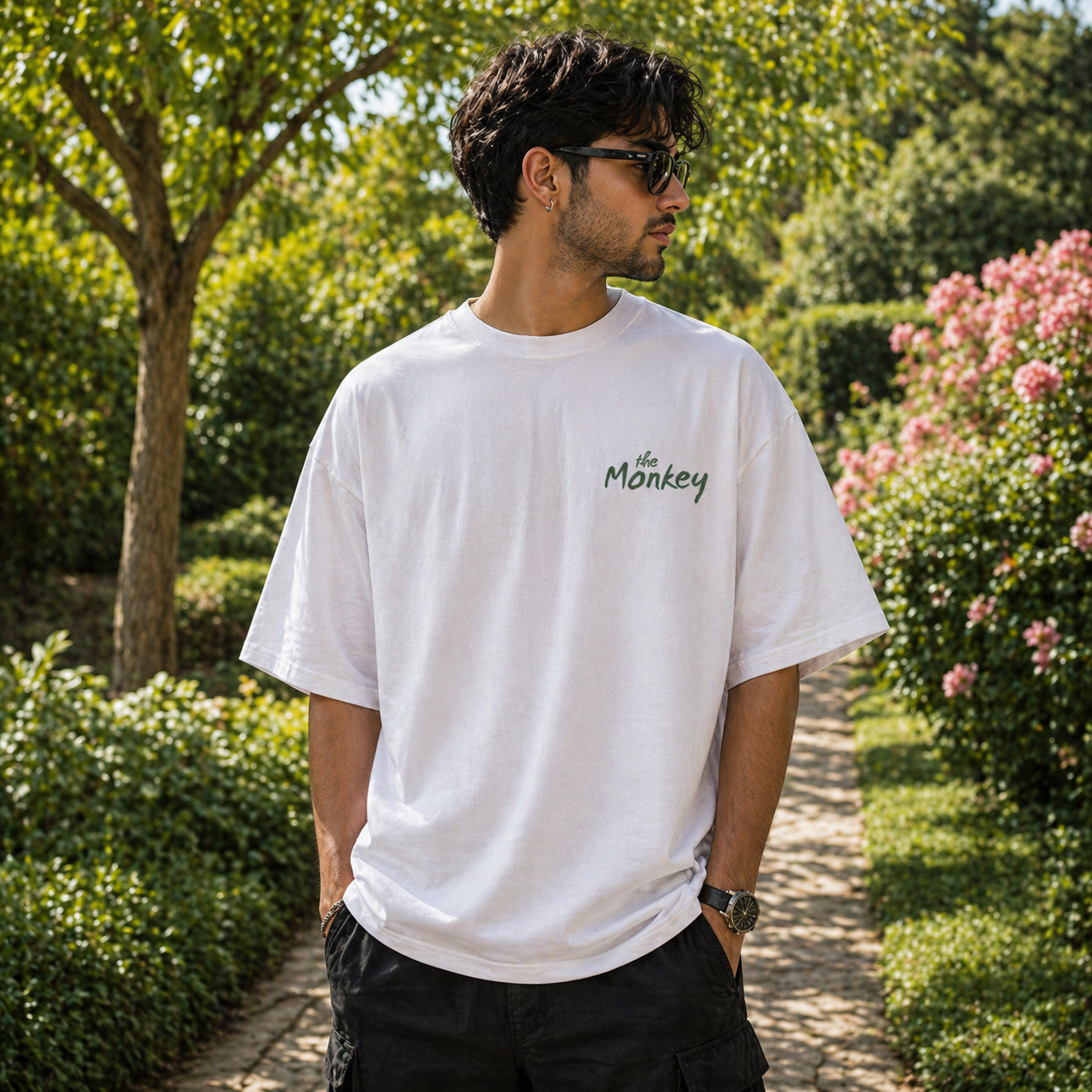 THE MONKEY STYLE OVERSIZED T-SHIRT