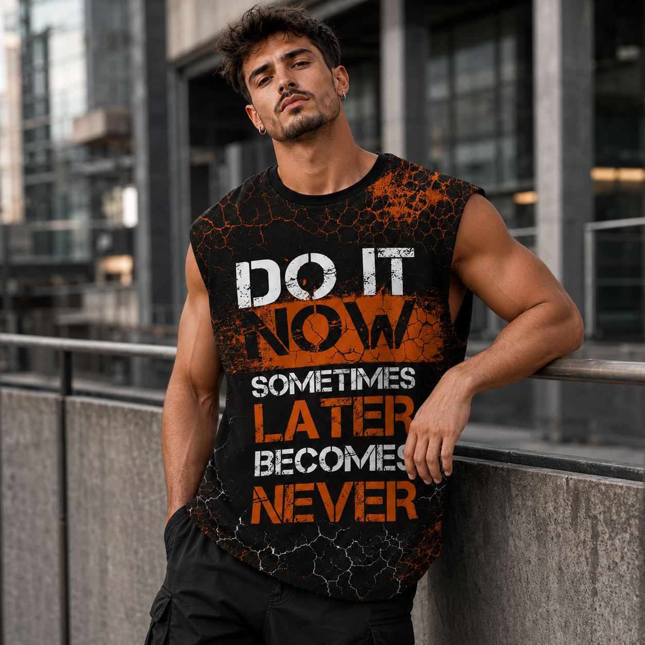GYM FAITH OVERSIZE SANDO