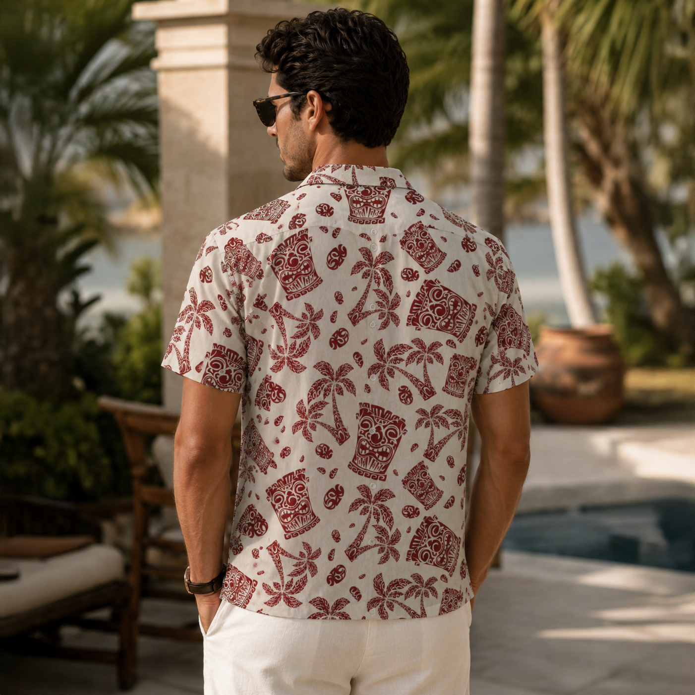 TEMPLE PALM SHIRT