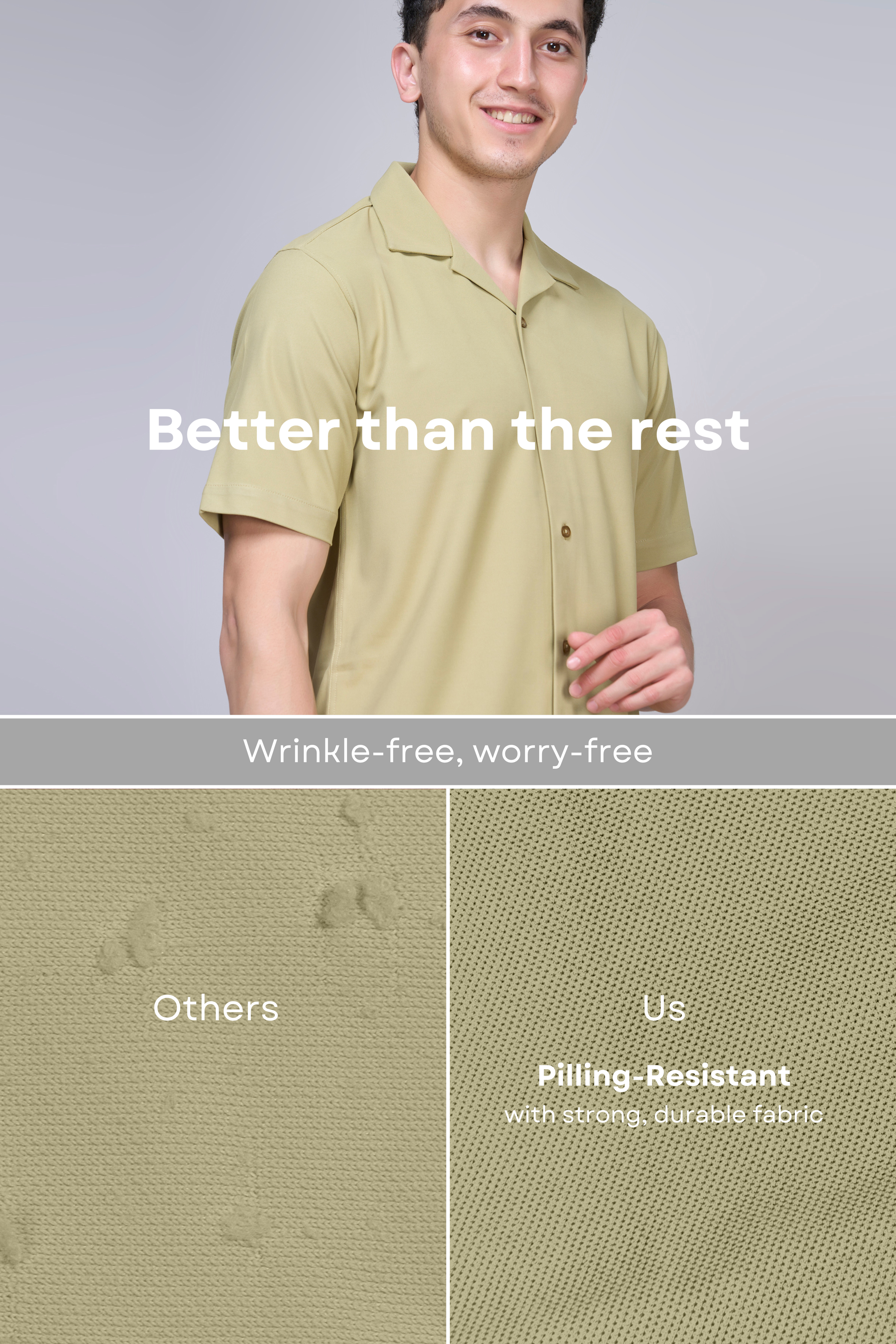Sage Green Cuban Shirt