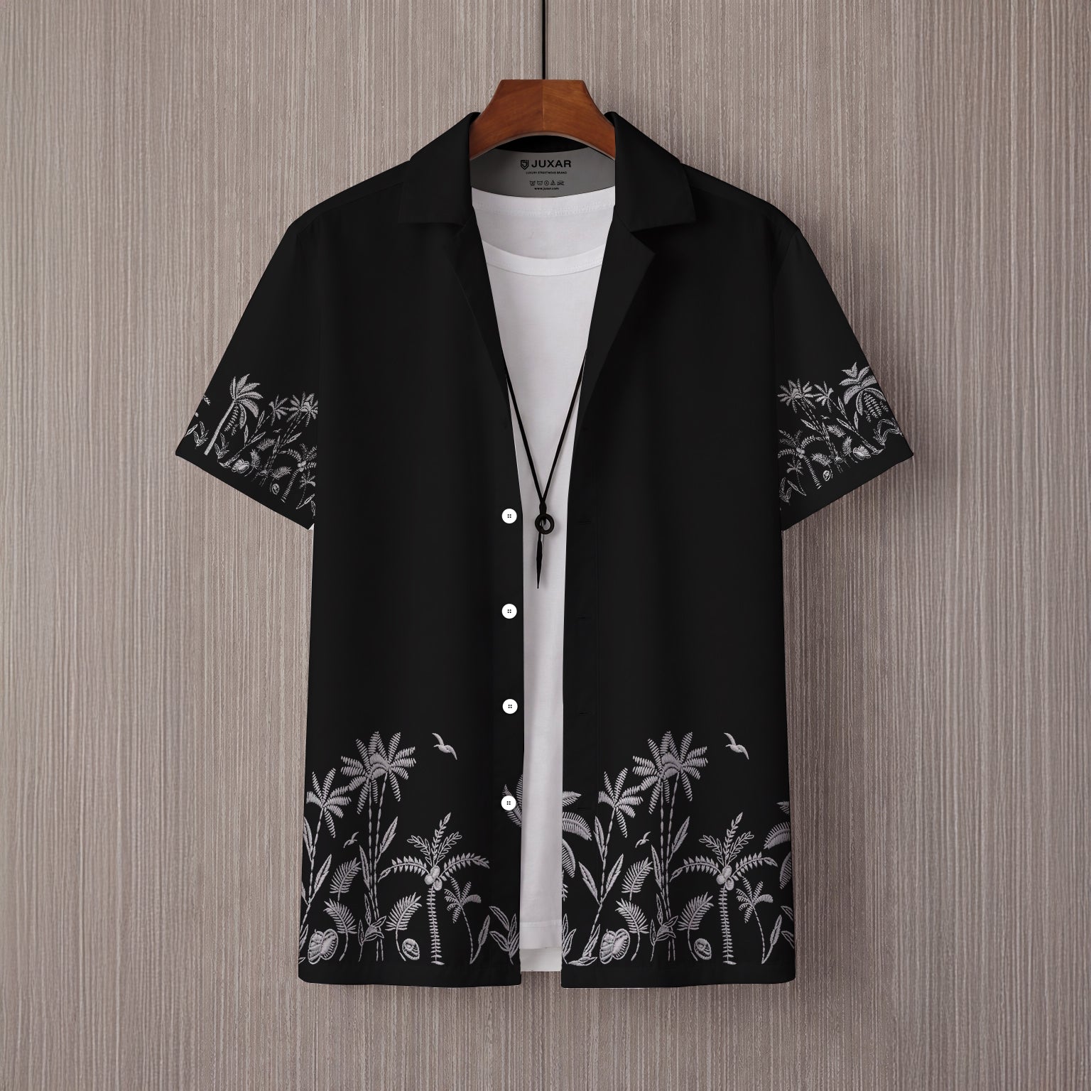 BLACK SESSION PRINTED OVERSIZE SHIRT