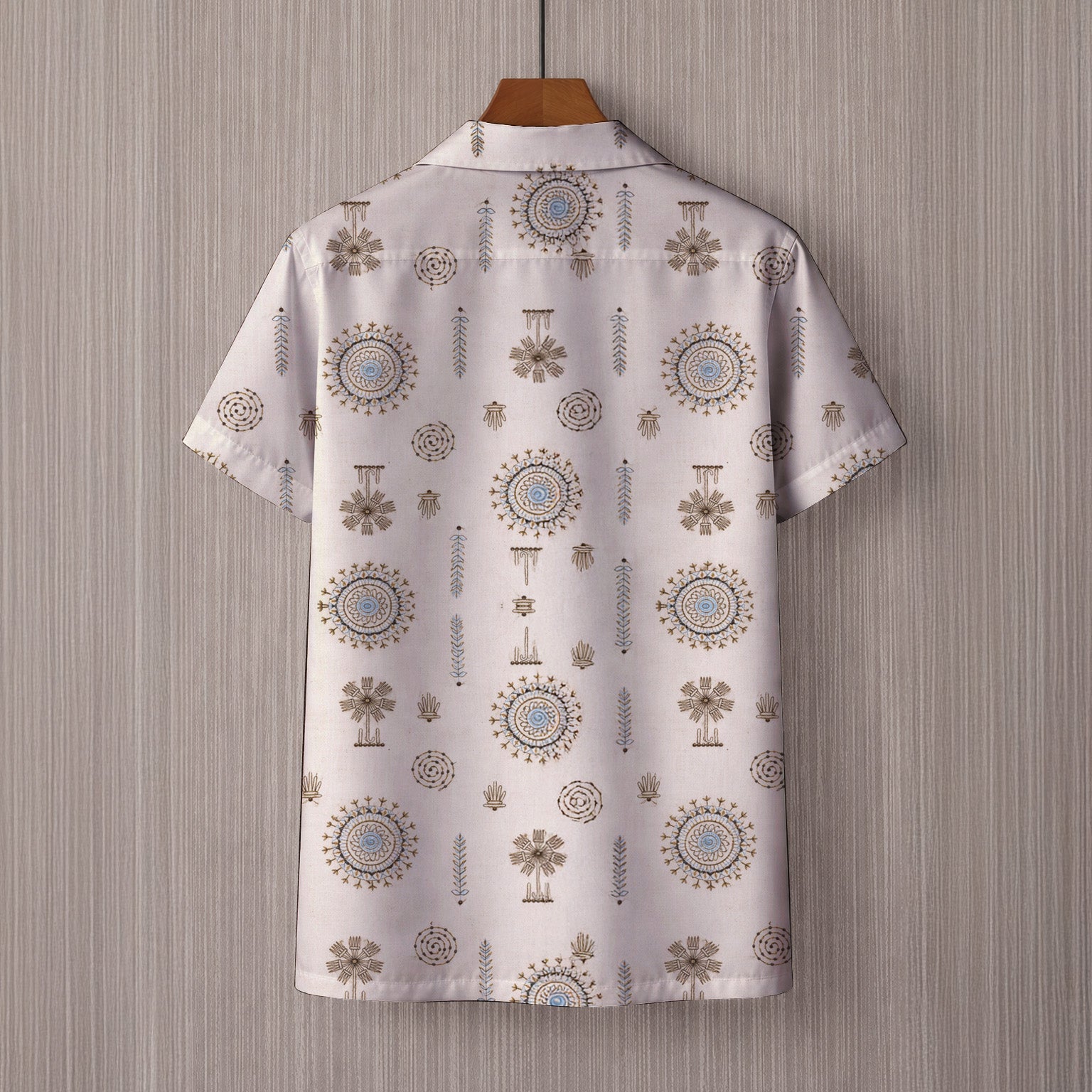 ANCIENT CULTURE EMBROIDERED OVERSIZE SHIRT