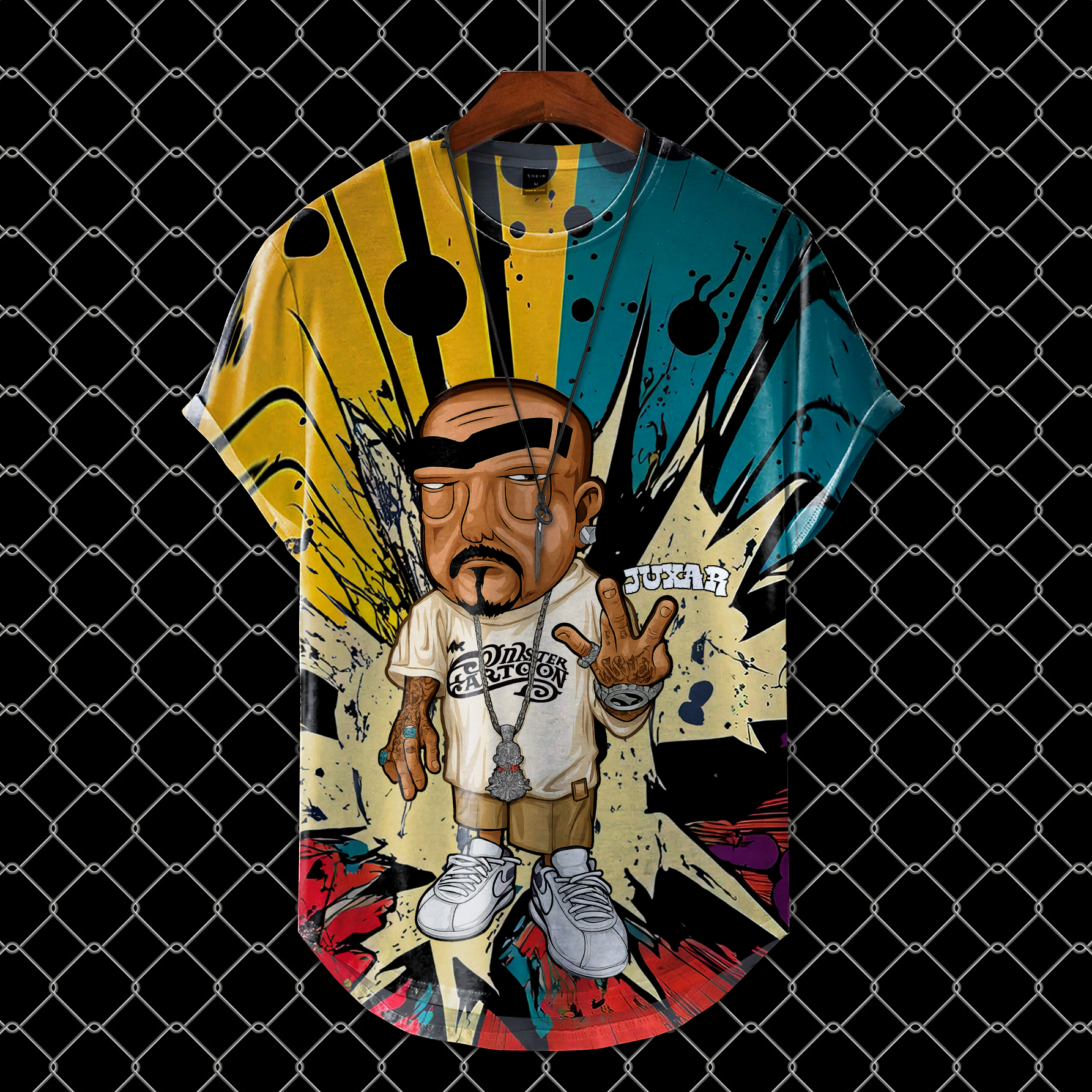 URBAN BLAST LONGLINE T-SHIRT