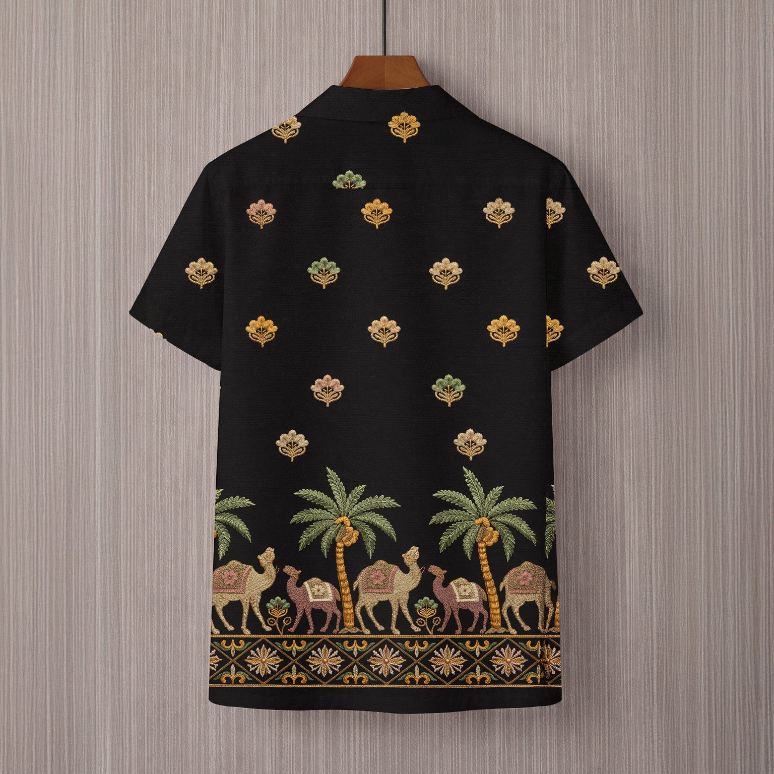 DESERT CULTURE EMBROIDERED OVERSIZE SHIRT