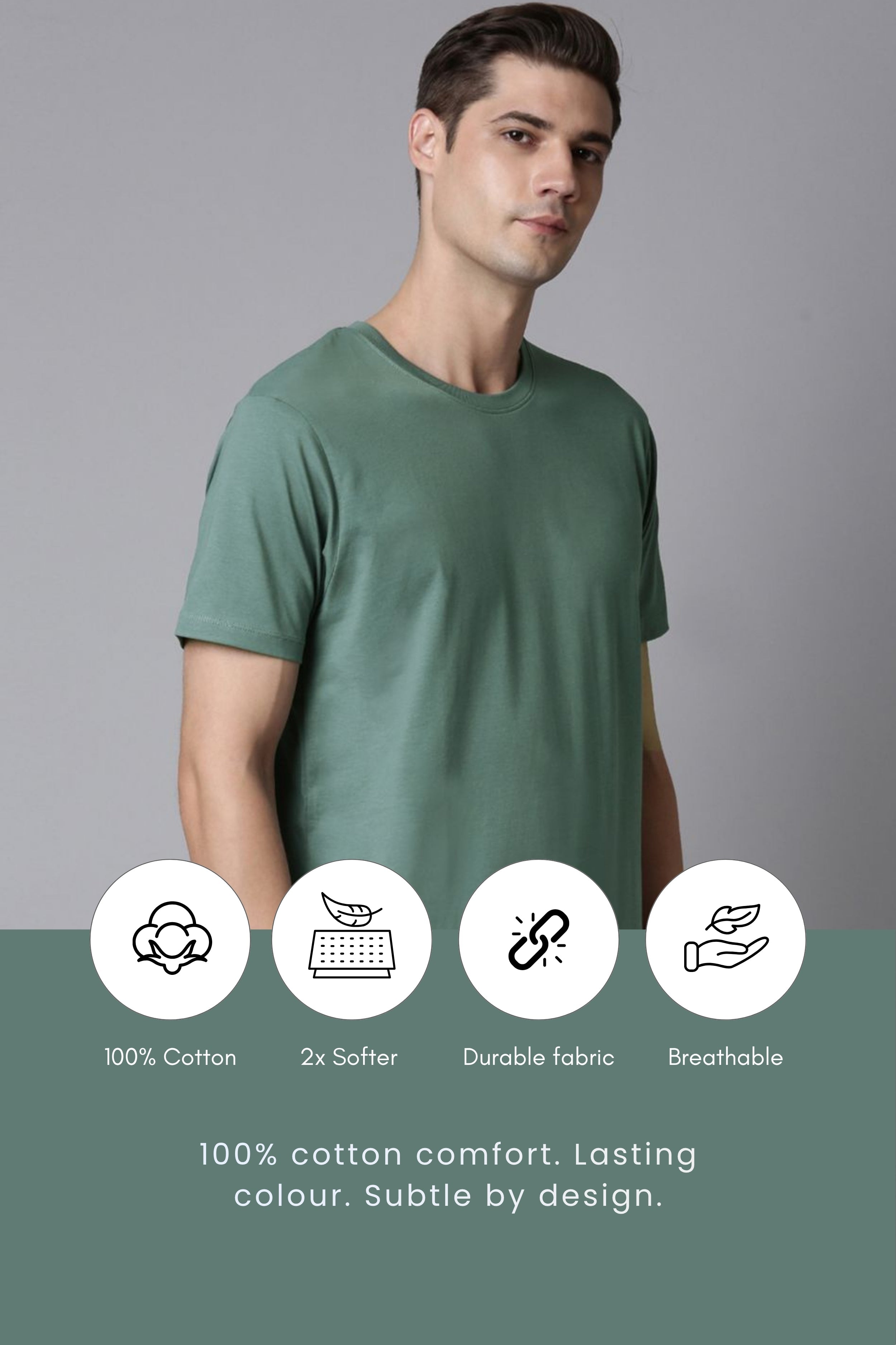 Light Green Cotton IQ Basics