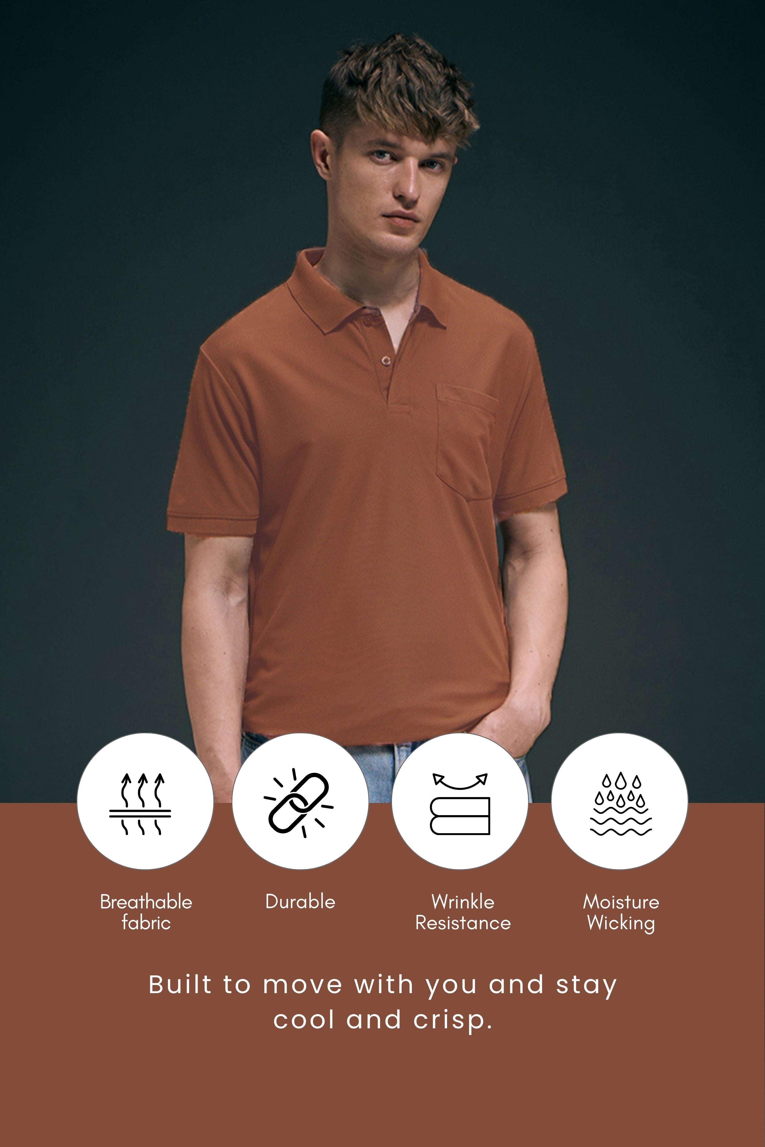 Rust Smart Tech Pocket + Polo