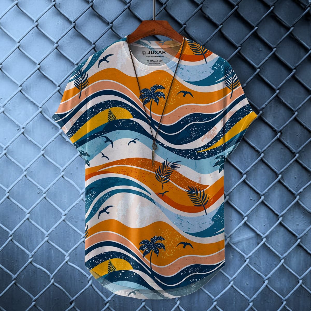 BEACH KING LONGLINE T-SHIRT