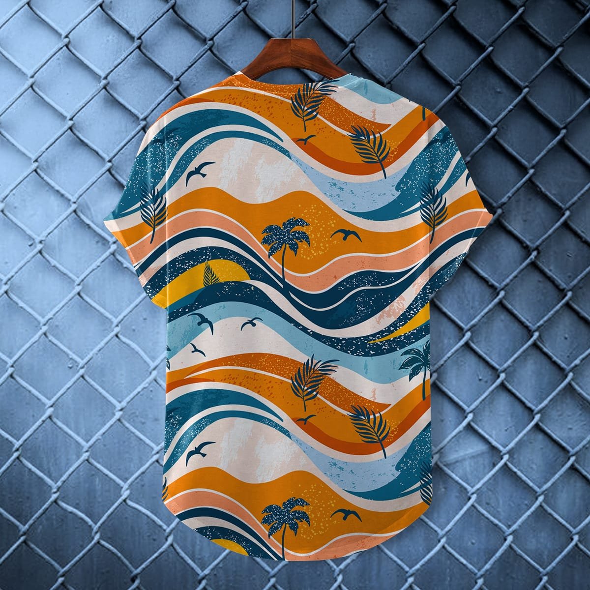 BEACH KING LONGLINE T-SHIRT