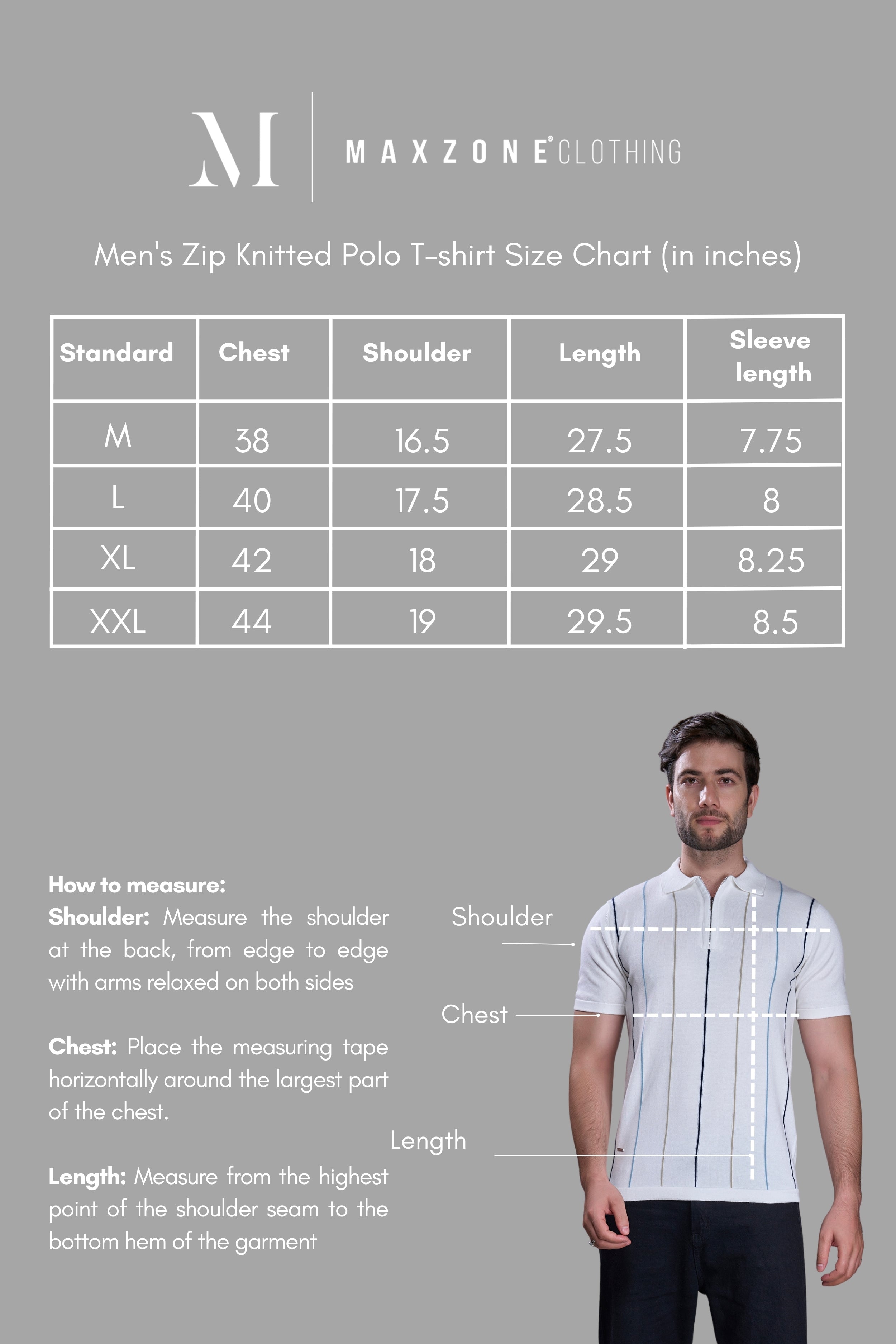 Powder White - Luxe Knitted Polo