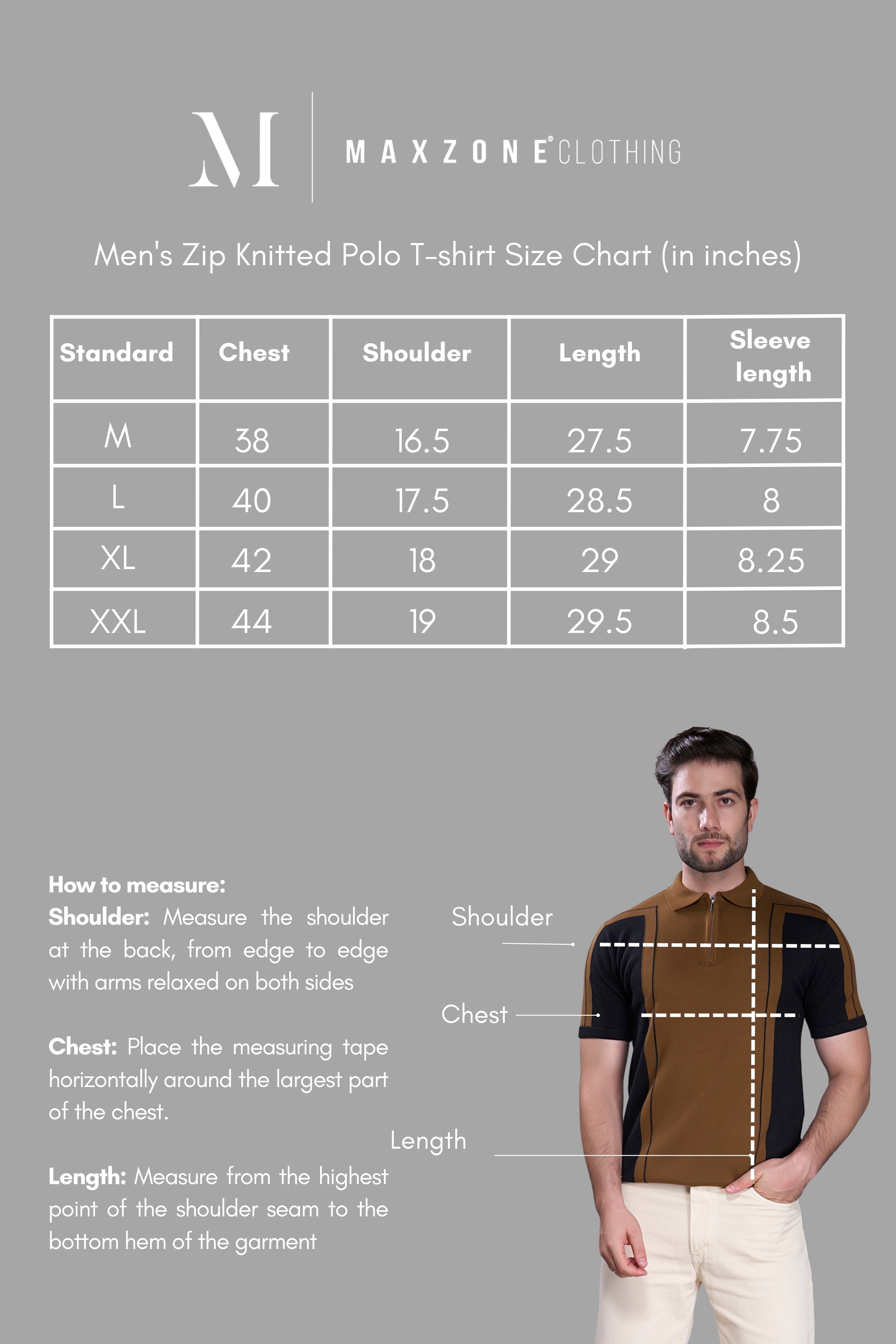 Hot Brown - Luxe Knitted Polo