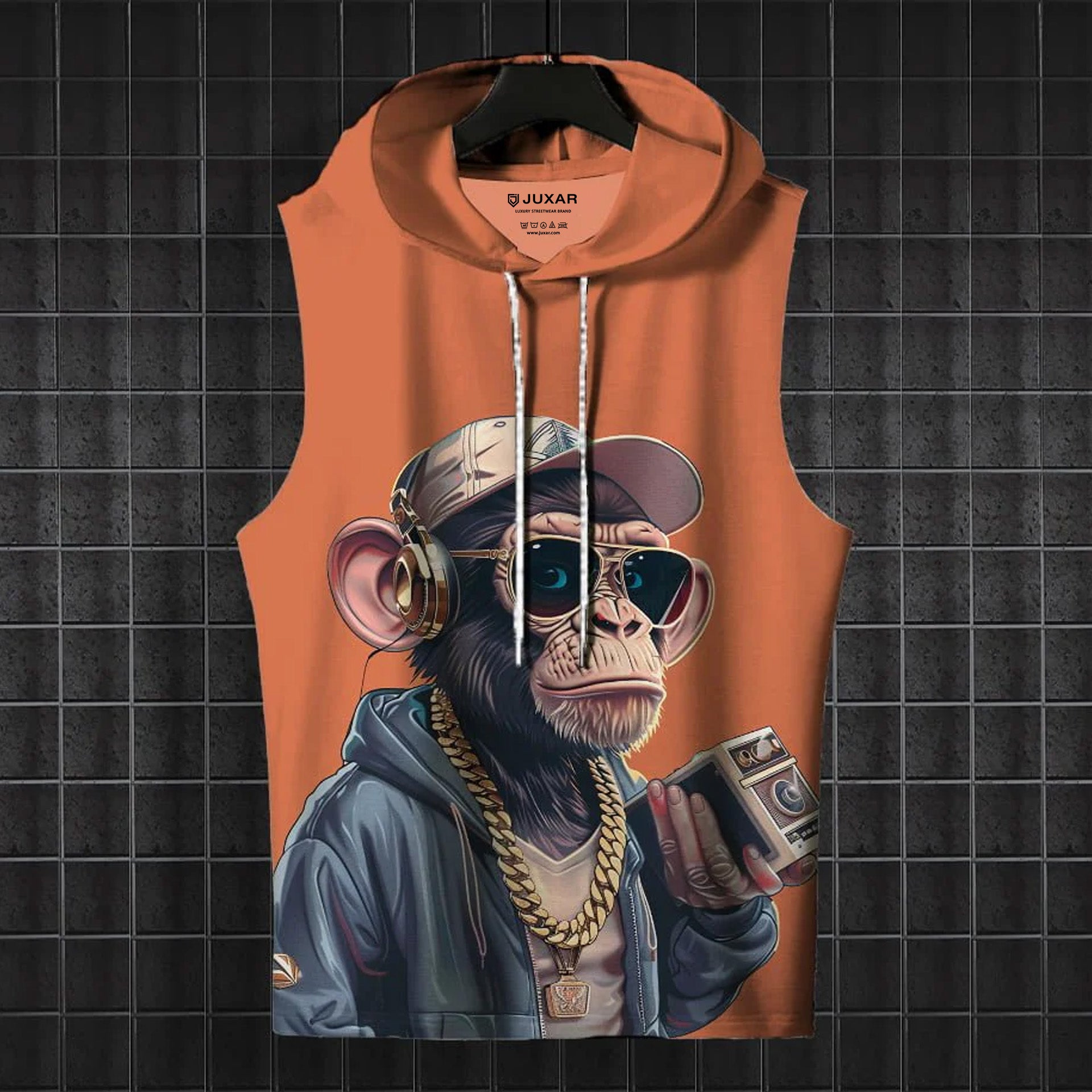 HIPHOP MONKEY HOODIE SANDO
