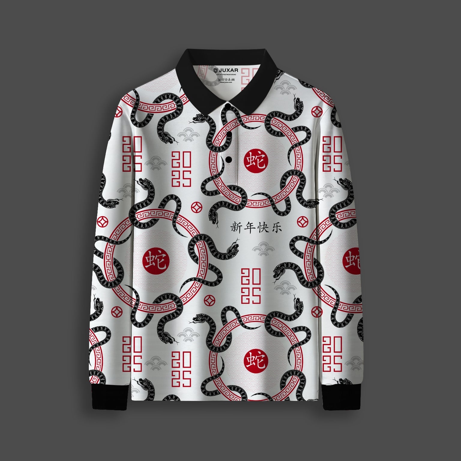 VENOM FLOW FULL SLEEVE POLO T-SHIRT