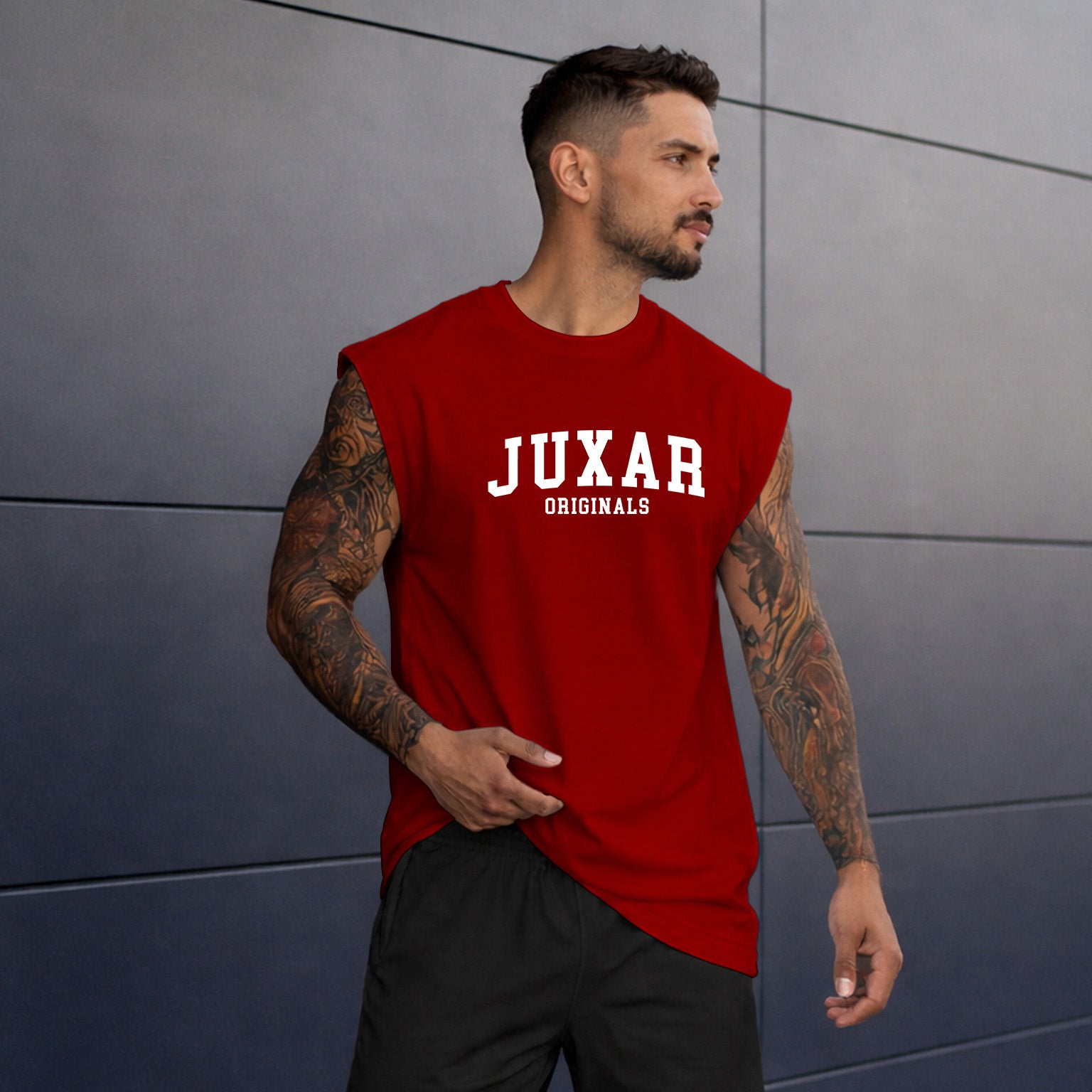 JUXAR MEN'S OVERSIZE TANK TOP