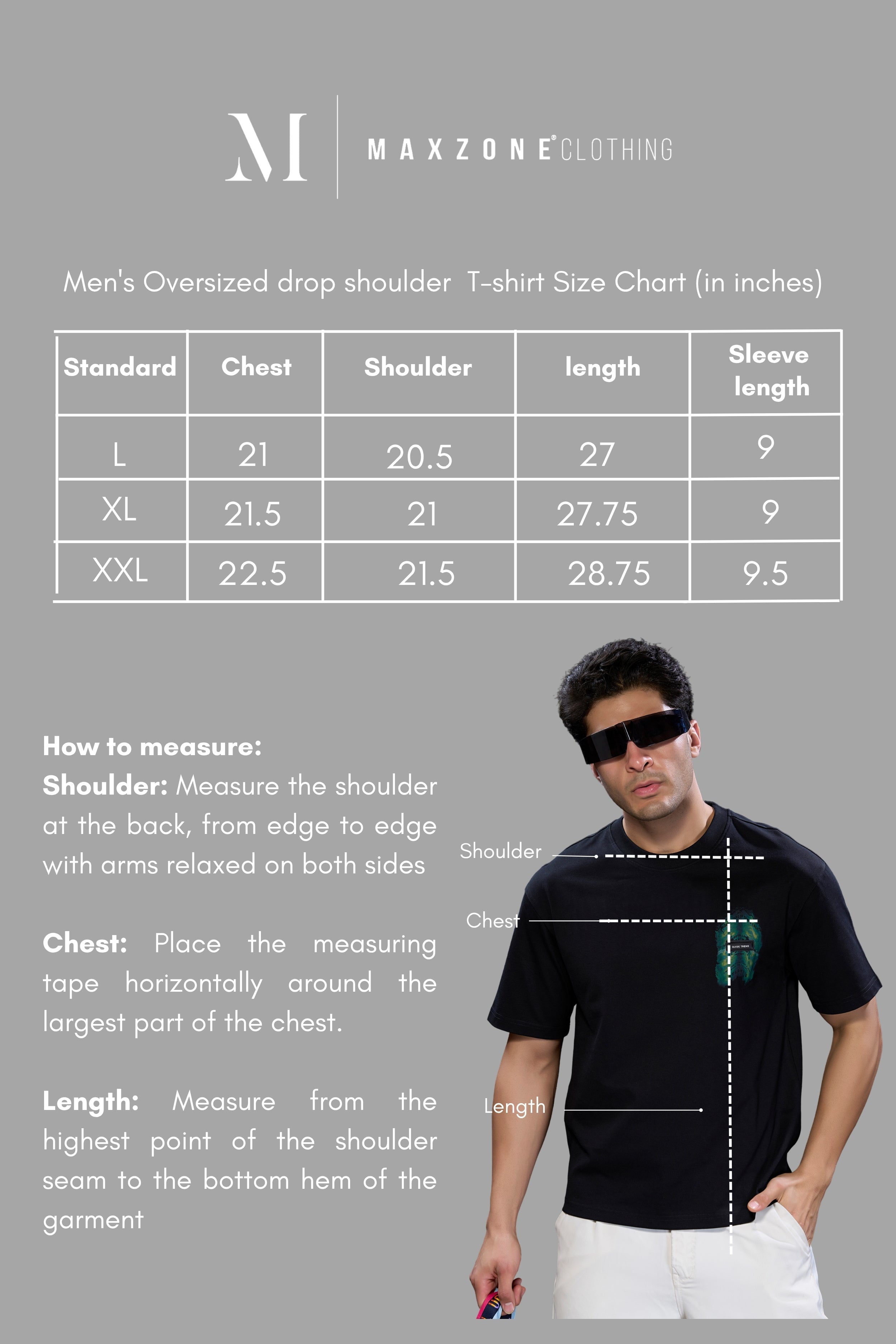 Black GT Print - Oversize T-shirt