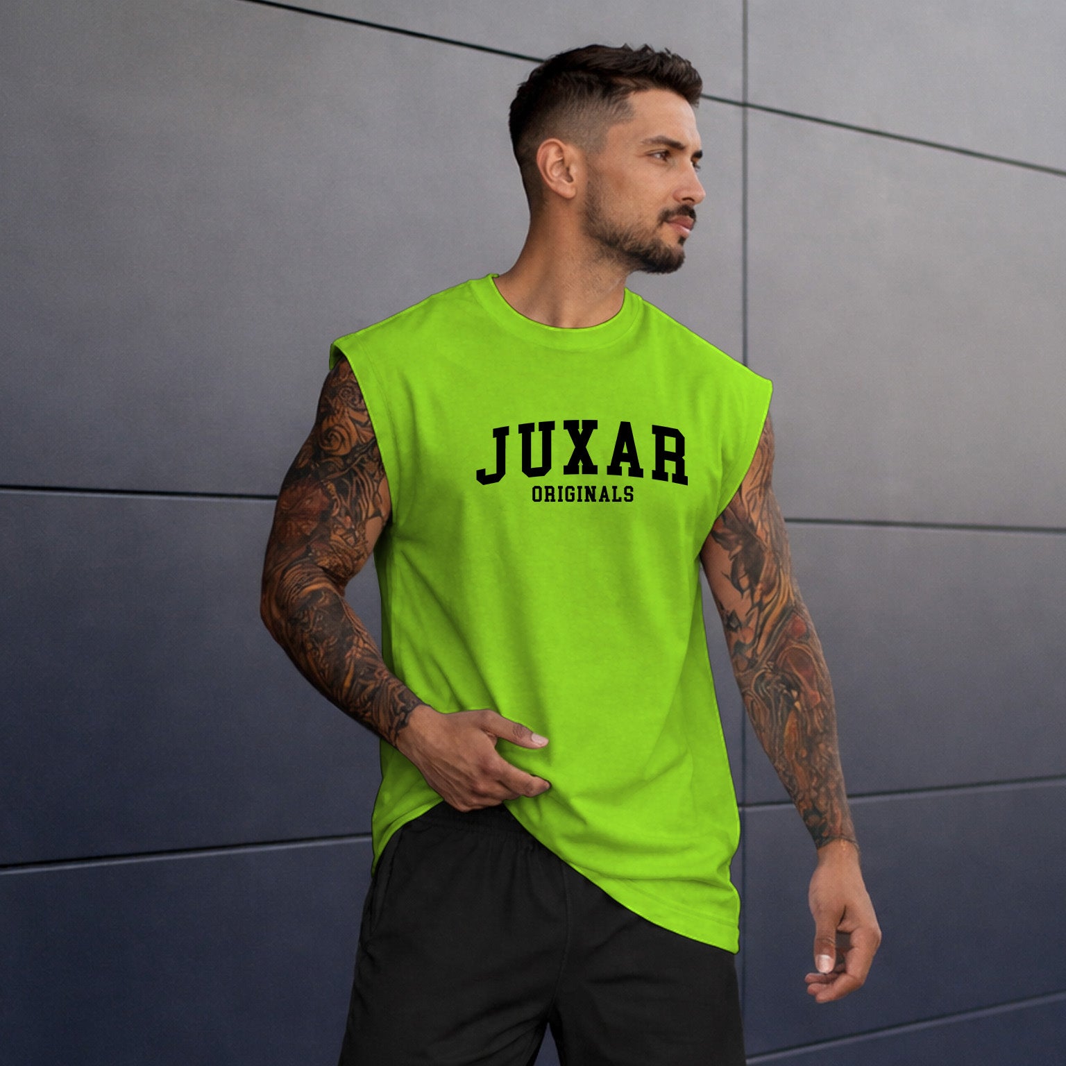 JUXAR MEN'S OVERSIZE TANK TOP