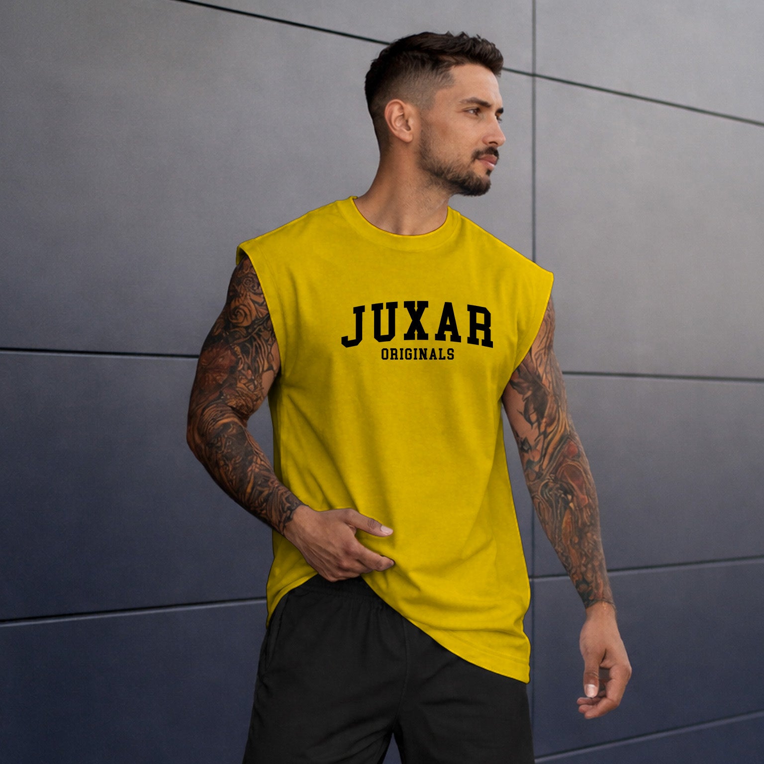 JUXAR MEN'S OVERSIZE TANK TOP