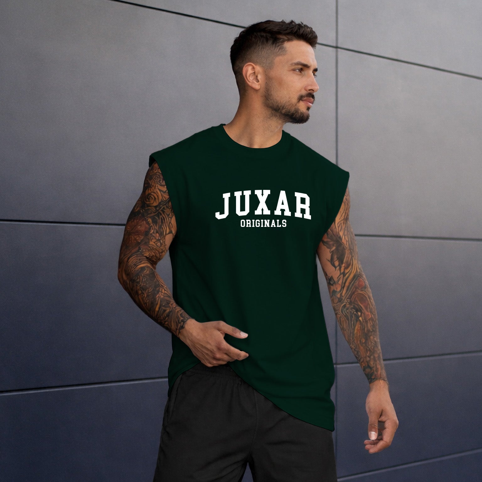 JUXAR MEN'S OVERSIZE TANK TOP