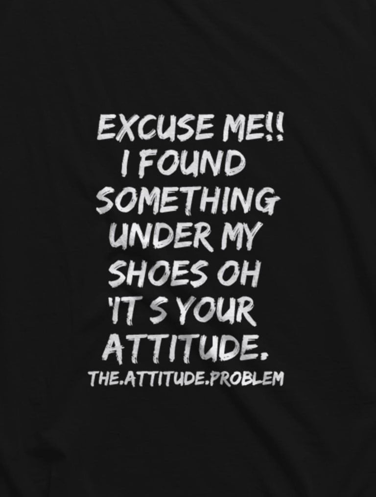 EXCUSE ME LONGLINE T-SHIRT