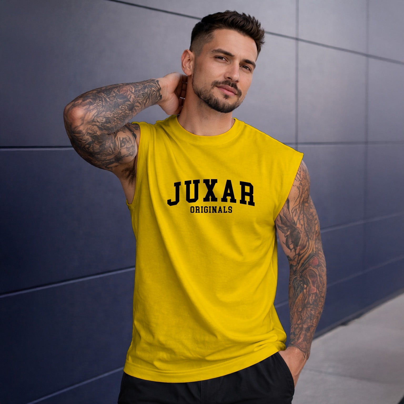 JUXAR MEN'S OVERSIZE TANK TOP