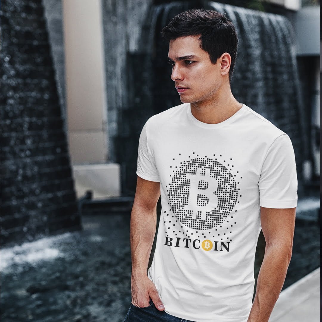 BITCOIN WHITE T-SHIRT