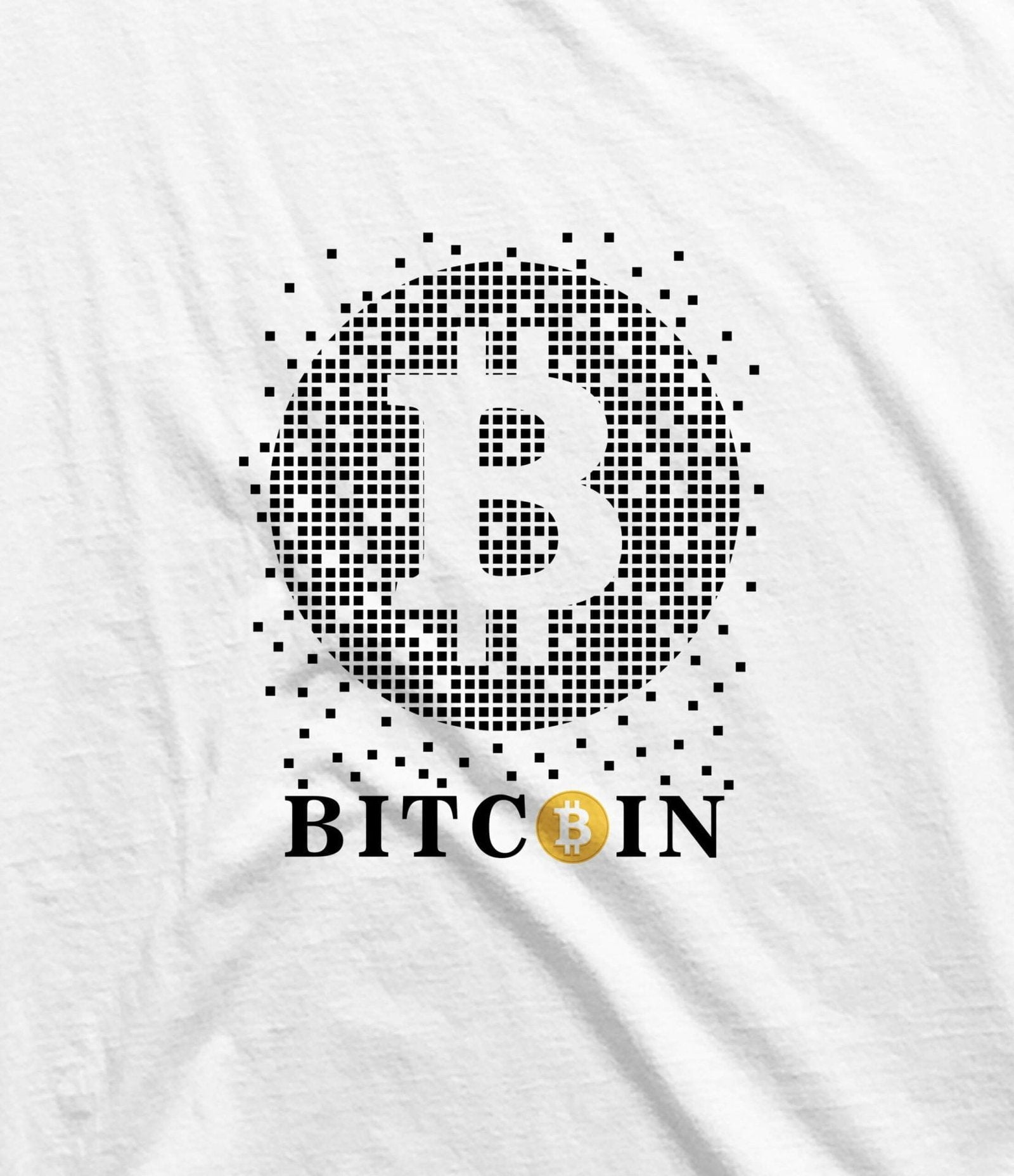 BITCOIN WHITE T-SHIRT