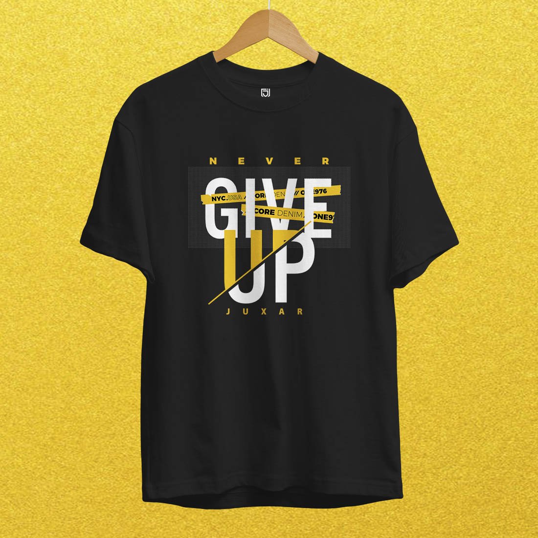 CORE DENIM NEVER GIVE UP T-SHIRT
