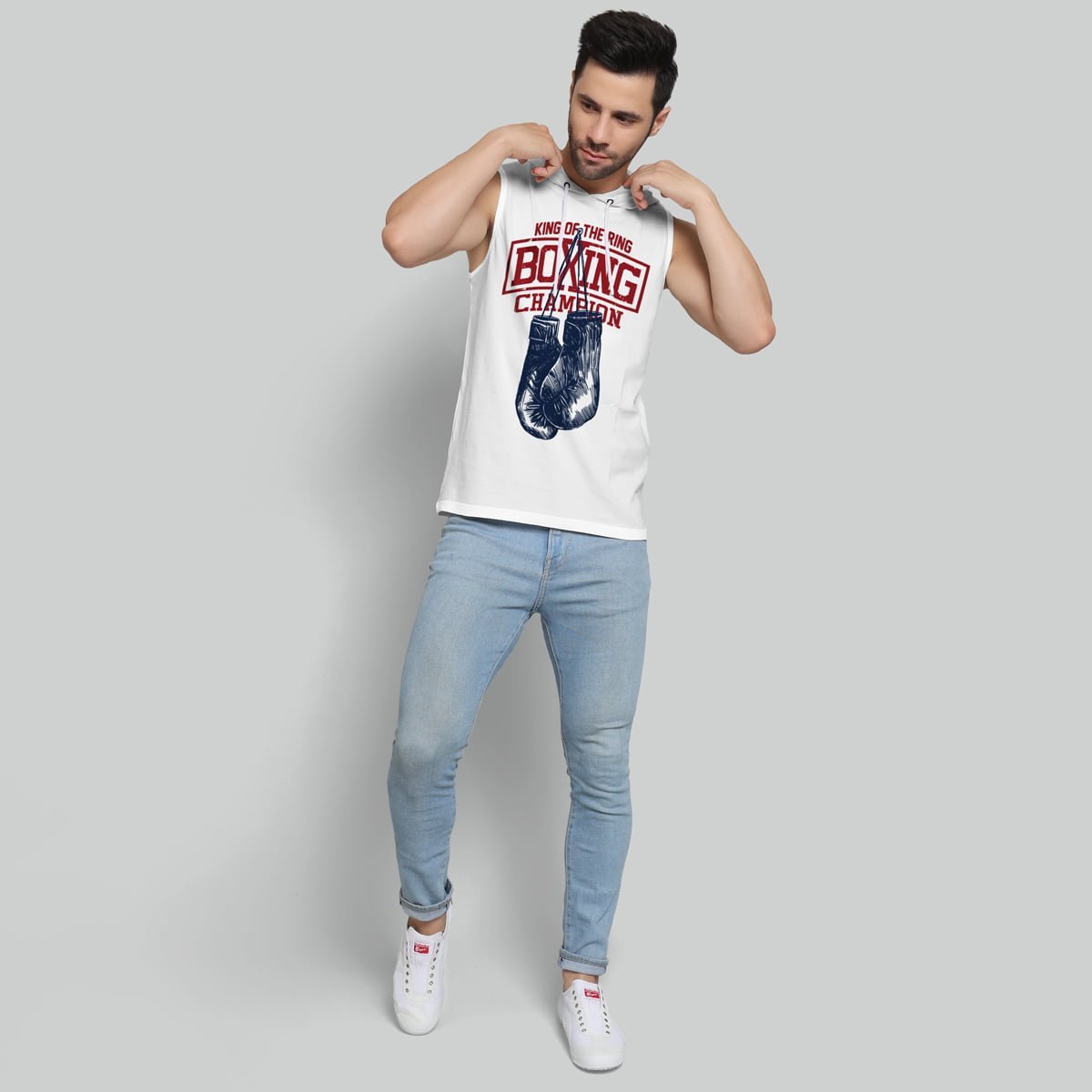 KING OF THE RING HOODIE SANDO