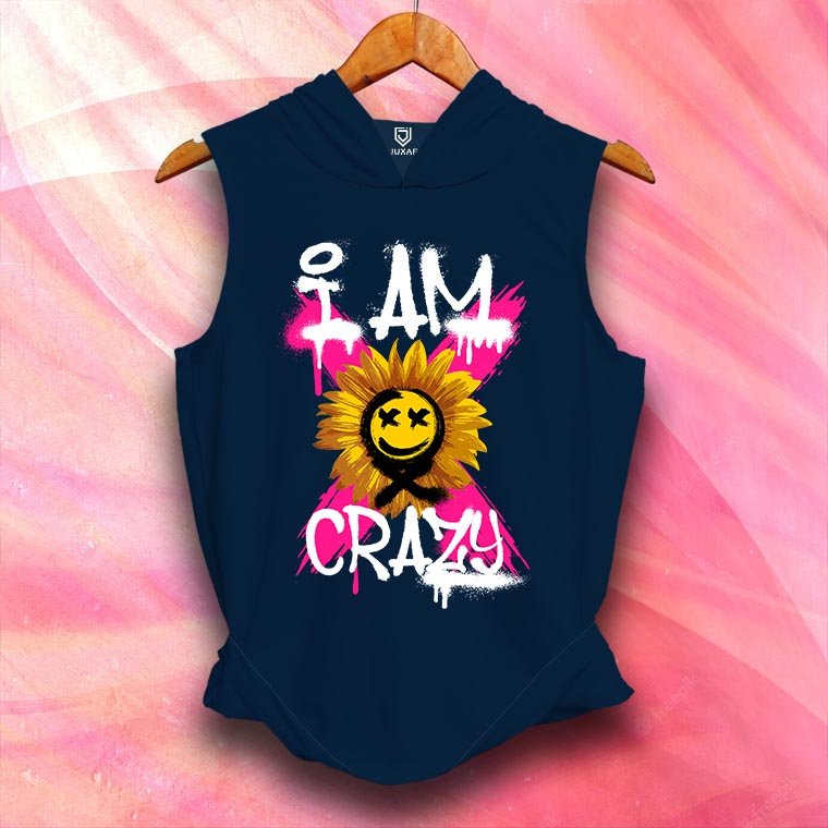 I AM CRAZY HOODIE SANDO