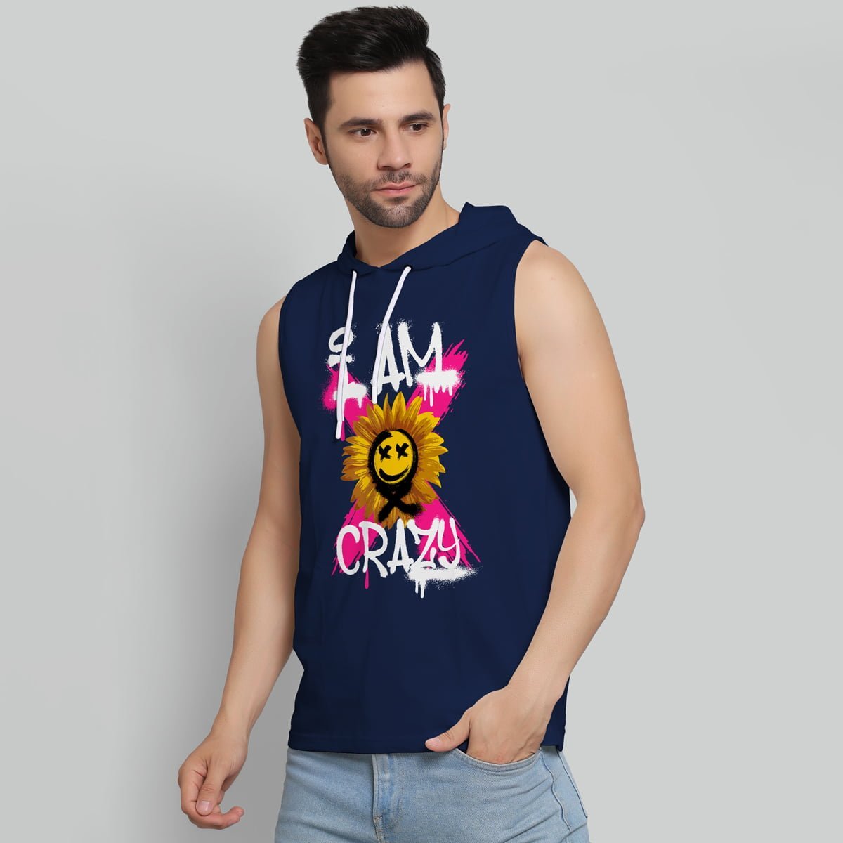 I AM CRAZY HOODIE SANDO
