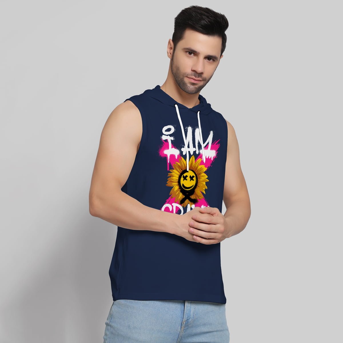 I AM CRAZY HOODIE SANDO