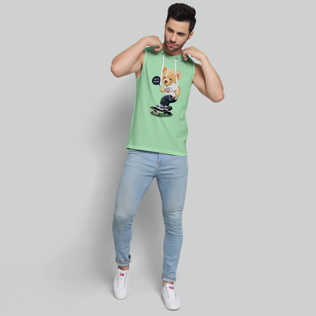 LET'S MOVE HOODIE SANDO