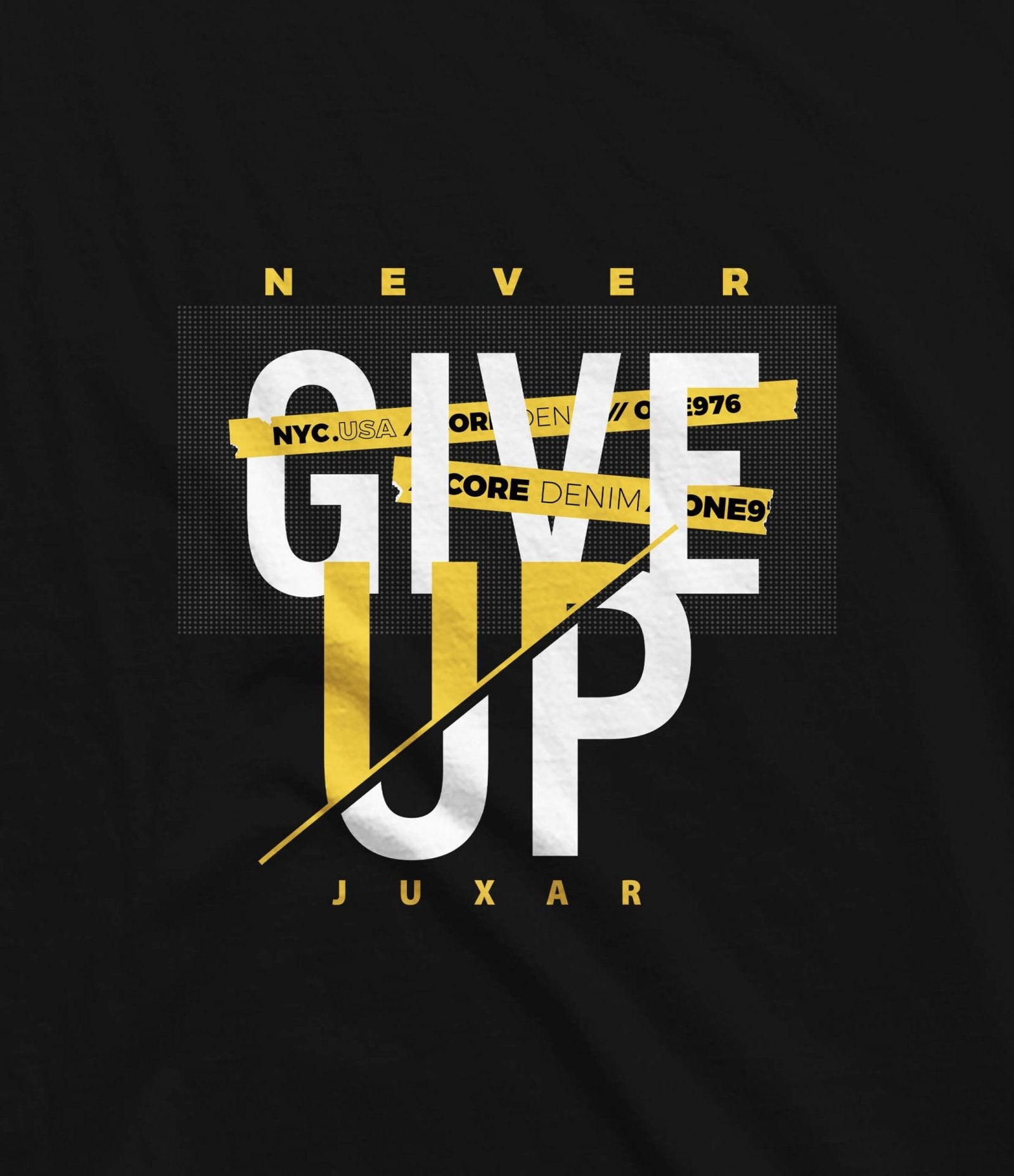 CORE DENIM NEVER GIVE UP T-SHIRT