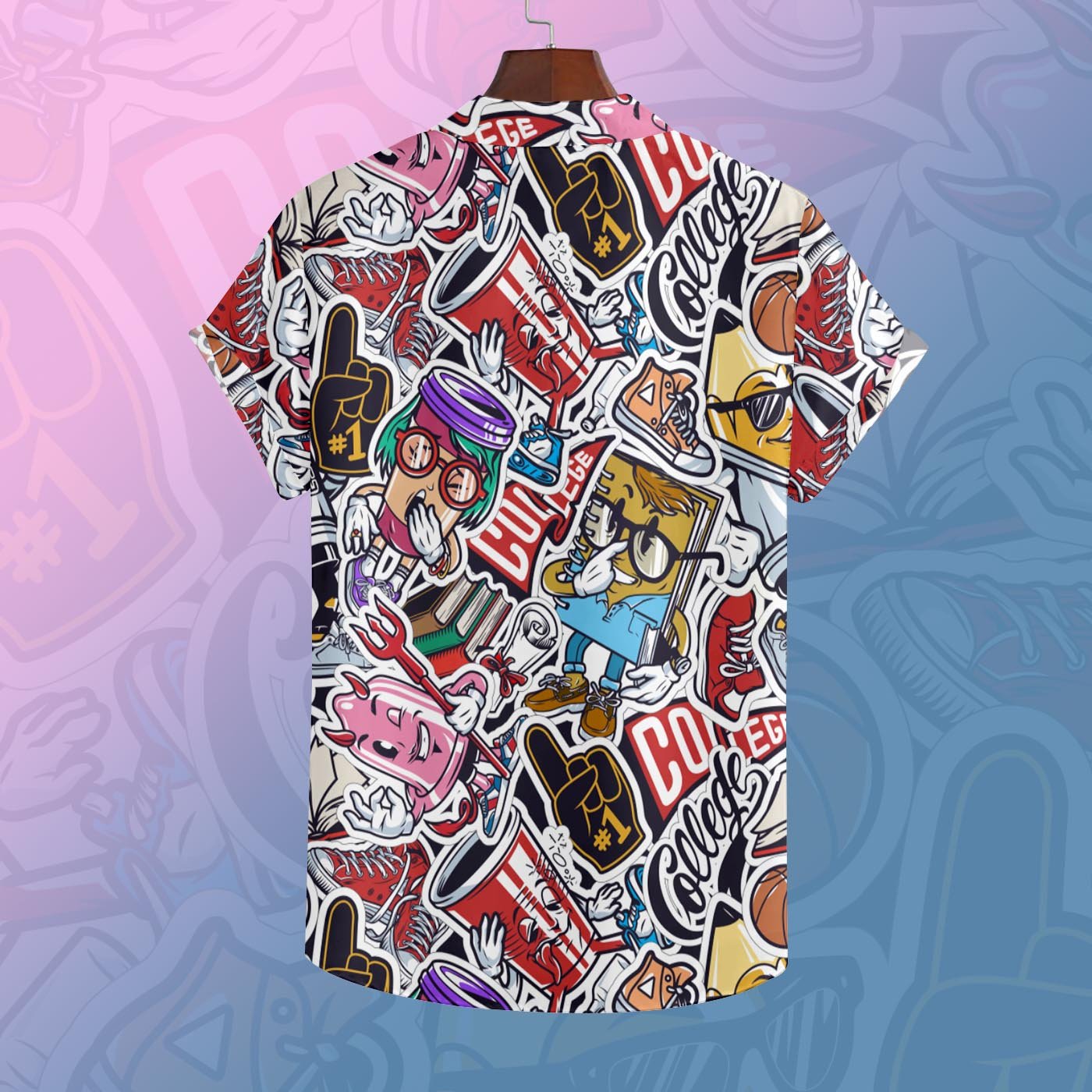 COOL STICKER SHIRT