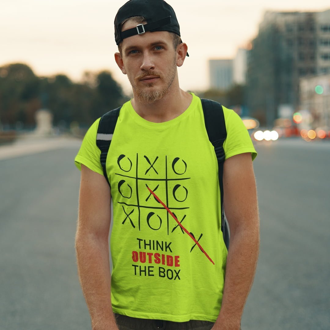 THINK OUTSIDE THE BOX T-SHIRT