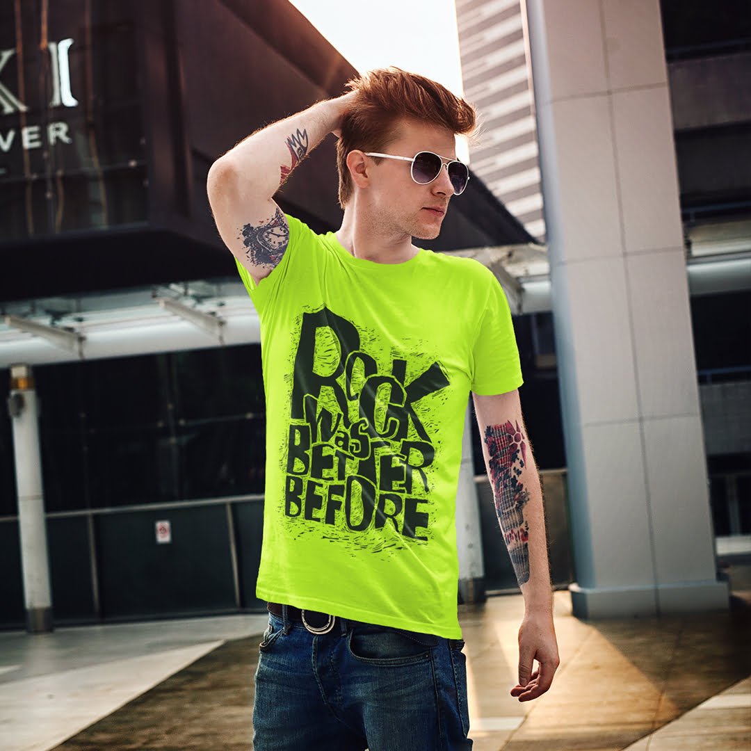 ROCK WAS BETTER BEFORE T-SHIRT