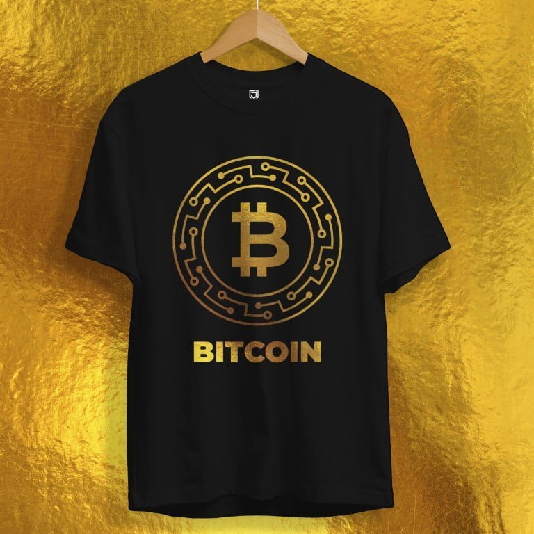 CRYPTO GOLD METALLIC T-SHIRT COLLECTION