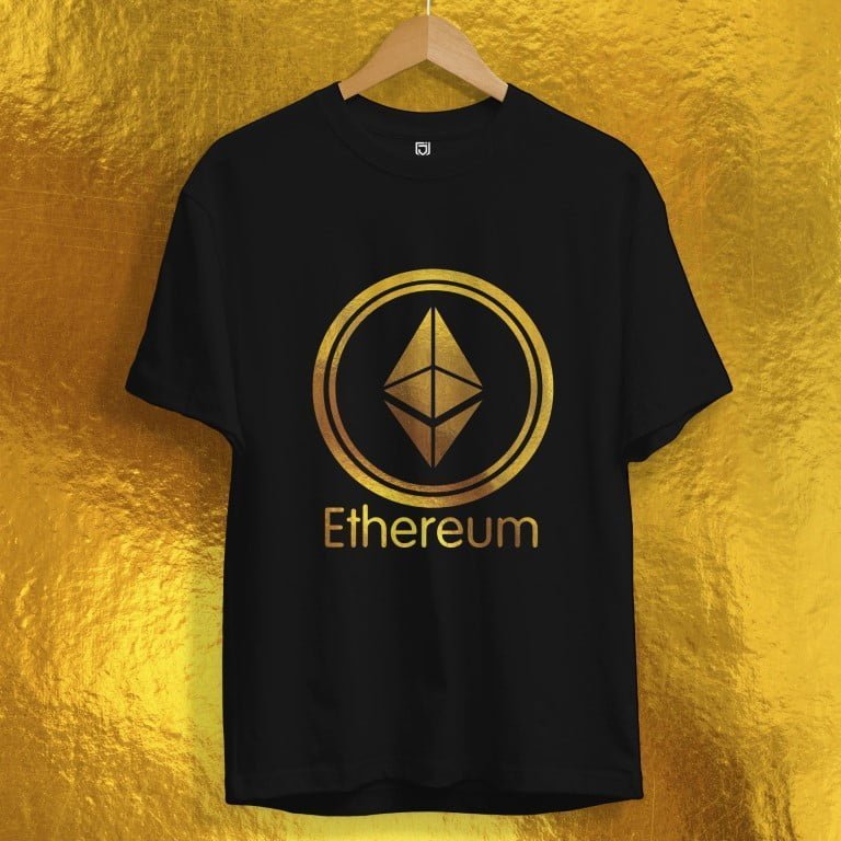 CRYPTO GOLD METALLIC T-SHIRT COLLECTION
