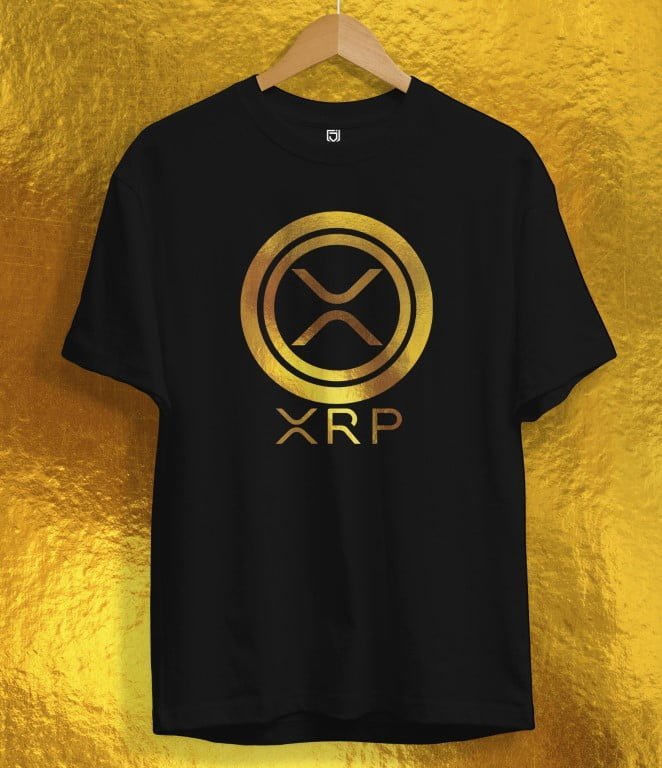 CRYPTO GOLD METALLIC T-SHIRT COLLECTION