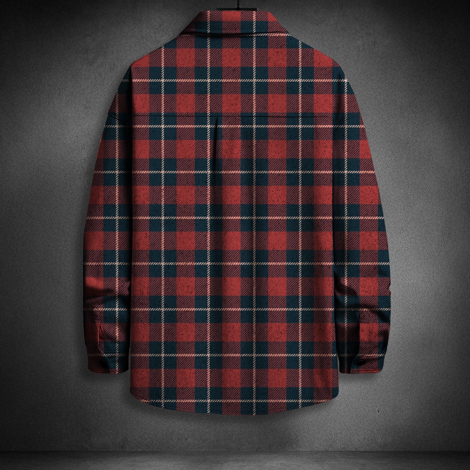 RED CHECK FLANNEL SHIRT