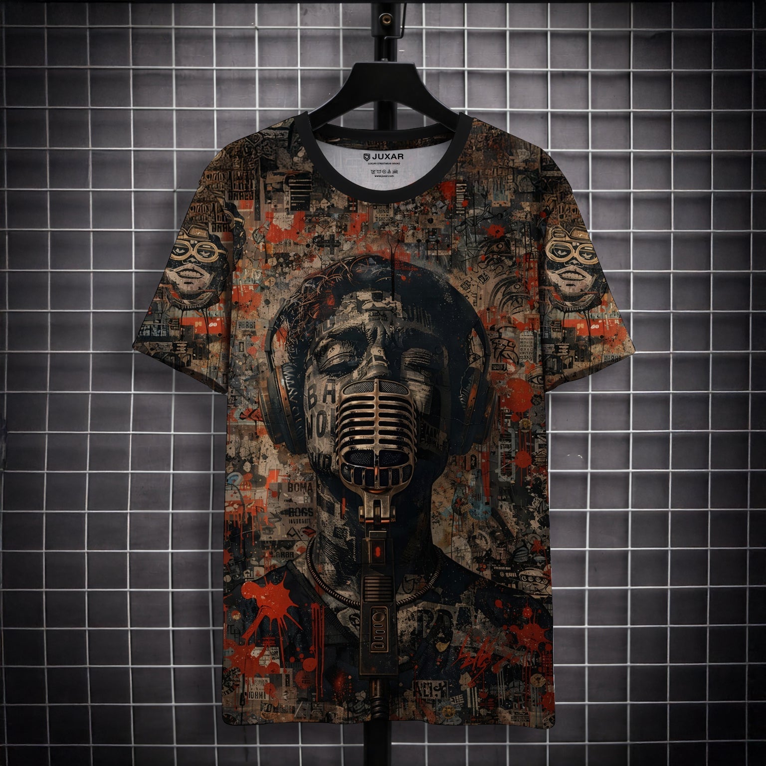DARK BEAT PRINTED T-SHIRT