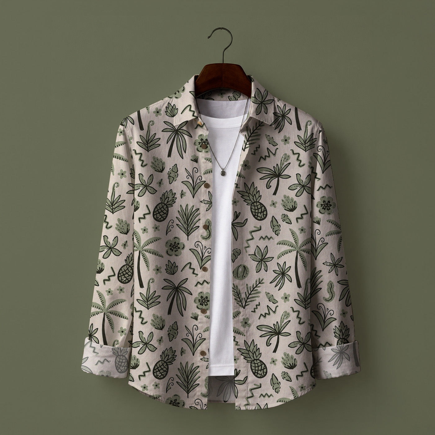 STREET TROPIC FULL SLEEVE SHIRT