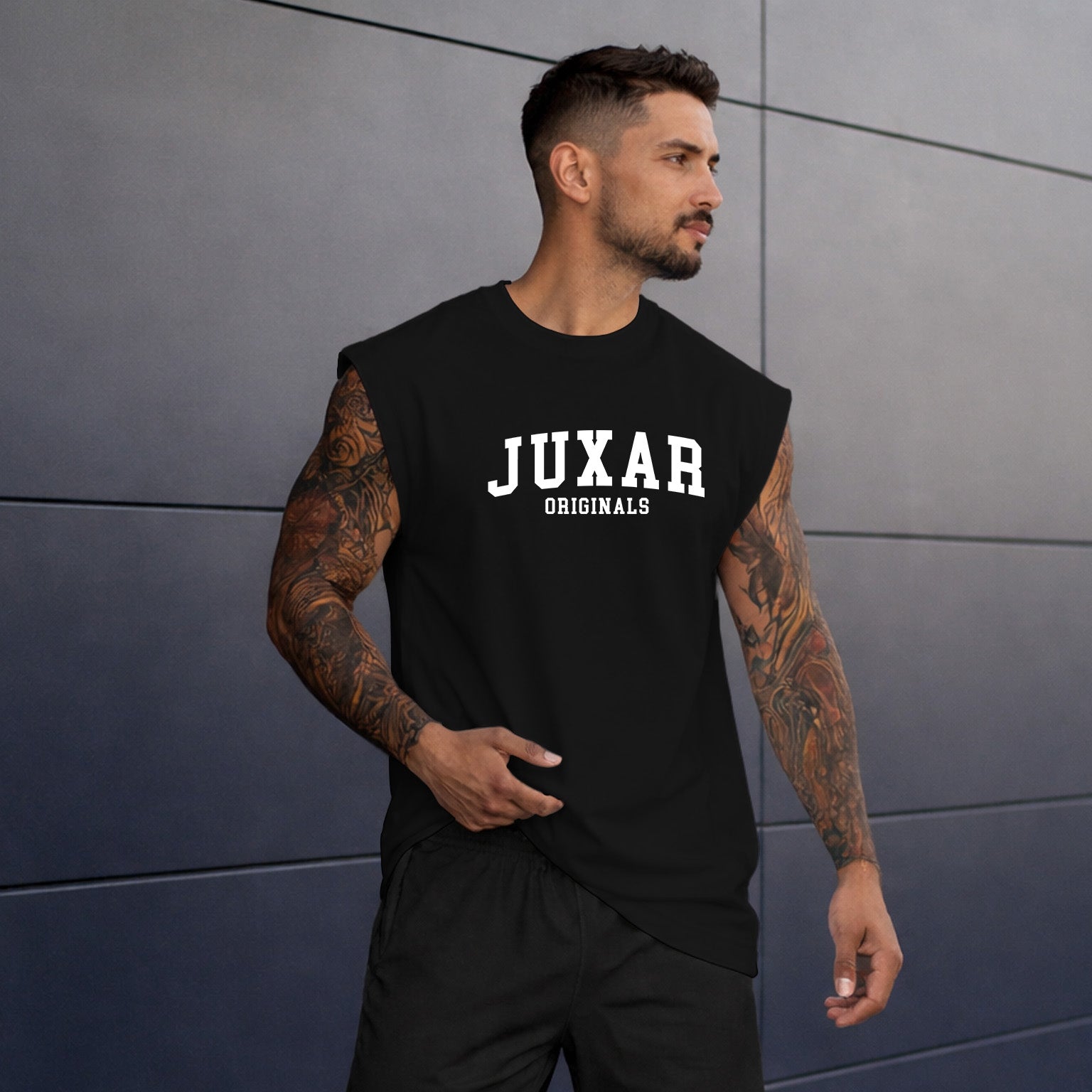 JUXAR MEN'S OVERSIZE TANK TOP